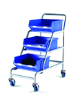 Angled Container Trolley