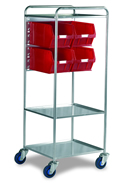 Shelved Container Trolley