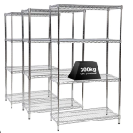 chrome shelving