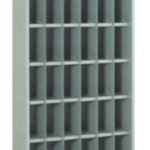 Steel Bin Cabinet Grey 293mm